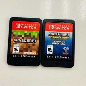 Nintendo Switch Minecraft Game Set